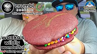 Обзор печенья Crumbl&reg; Cookies Wonka's Wildly Wonderful Red Velvety! | С кем? | theendorsement
