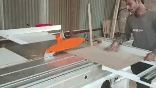 Holytek sliding table PS 320 D panel line machine
