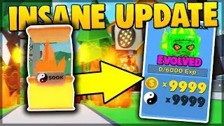 I Got The RAREST PET EVOLVED in NINJA LEGENDS ROBLOX! (UPDATE CODES)