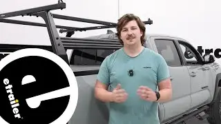 etrailer | Checking Out the Side Rails for Aluminum Pro Series Adarac Truck Bed Ladder Racks