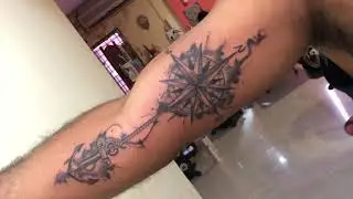 compass tattoo