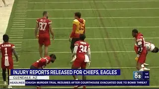 Countdown to Super Bowl: Injury reports released
