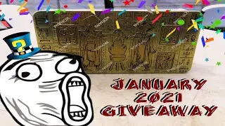 January 2021 Yu-Gi-Oh! Giveaway! *ITS BACK!*
