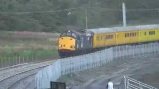 DRS Class 37s on Airdrie to Bathgate Rail Line