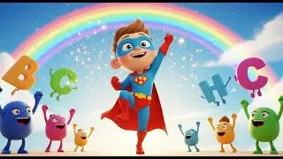 Ultimate Superhero Alphabet Flight Song for Kids | Learn ABC & Fun Nursery Rhymes 🦸&zwj;♂️🦸&zwj;♀️🎶