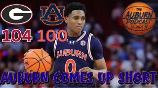 Georgia edges Auburn 104-100 in thrilling SEC battle