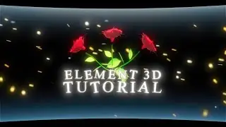 Element 3D tutorial | After effects tutorial + Project file