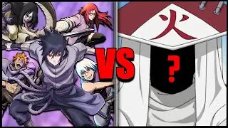 War Arc Taka vs Each Hokage