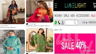 LIMELIGHT Summer Sale UPTO 40% off #outstandingideas