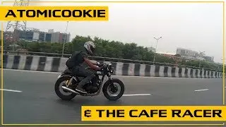 AtomiCookie & The Cafe Racer! | Delhi BikerBoi | Delhiocity