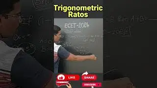 Trigonometry Shortcuts for ECET 2024 Coaching || Trick#5 #viral