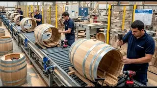 Why This Barrel Costs $1,000: The Craft of Making Wine Barrels | How It's Made