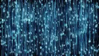 Bitcoin video background loop