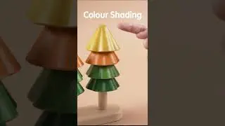PlanToys Sortierspiel Holz B&auml;ume -  Sort & Count Tree