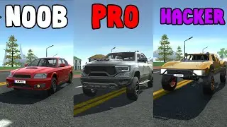 NOOB vs PRO vs HACKER in Car Simulator 2