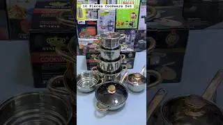 Unboxing Cookware set 16 Pieces  | Trending Kitchen Cookware Sets #shorts #cooking #cookware #dmart