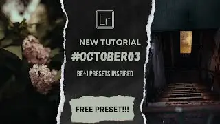 Cinematic Tone Lightroom Mobile Tutorial Free Preset #lightroompreset #october03 #presetgratis