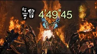 MH Wilds | 9★5◆ Tempered Nu Udra | Wide Gunlancce (4'49)