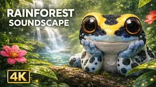 Rainforest Soundscape | 4K Nature Sounds for Relaxation, Sleep & Focus