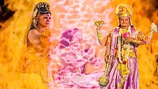 देखिये श्री हरी ने क्यों की होलिका दहन के त्यौहार की शुरुवात ? | Om Namah Shivay TV Serial | Bhakti