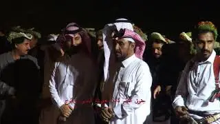 ترحيبة بني حريص بالضيوف في عرس الشاب خالد عيلان الحريصي   الثلاثاء 17 12 1439