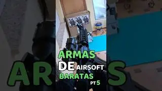 ARMAS de AIRSOFT BARATAS 5: 🧐💸M4A1 #airsoft #curiosidades #shorts #raul312 #noticias