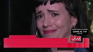 Griselda Siciliani quebró en llanto: “Que esto no pase más porque Thelma Fardin era una niña”