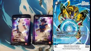 Hoping to Pull an SR Alt Art! DBS Fusion World Ultra Limit 12 Code Card Giveaway and 12 Pack Opening
