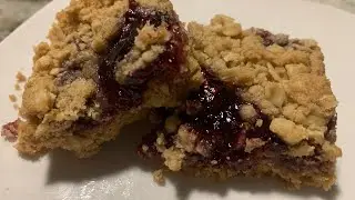 How to make raspberry oatmeal bars easy baking recipe