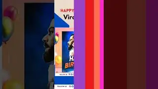 Happy Birthday, Virat Kohli! 🎉 | Tek Ikons #viratkohli #kohli #virat