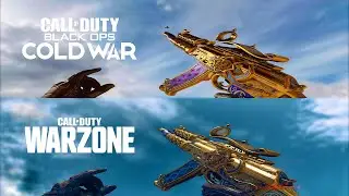 AK-74U MYSTICAL LAMP COMPARISON | Cold War vs Warzone | Season 5 | Golden Lamp Mastercraft Bundle