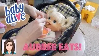 Feeding Baby Alive Aubree
