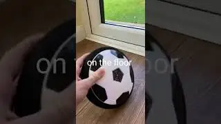 It's glides #floatingfootball #indoorfun #familytime #friendsgathering #gift #pettoy #portable #toy