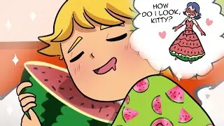 Adrien Loves Watermelon | Miraculous Ladybug Comic Dub