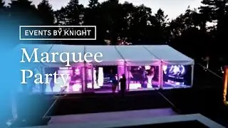 Marquee Party In The Garden - Events By Knight