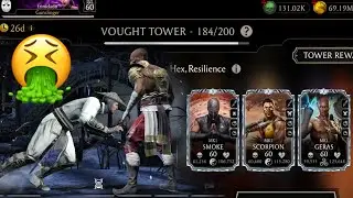 I Don&rsquo;t Know If I Can Finish This Tower in Time 😭 | Vought Tower Battle 184 MK Mobile