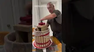 старый метод извлечения виноградного сока
