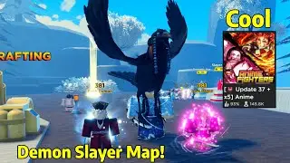 New!! Demon Slayer Map In Anime Fighters Simulator