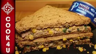 Как приготовить сэндвич с тунцом и кукурузой дома | Сэндвич &laquo;Сабвэй&raquo; с тунцом, кукурузой и майоне...
