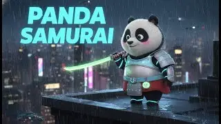 Cyber Samurai Panda &ndash; Protector of the Neon City | Short story for children | Kids Story