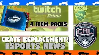 Blueprints, Twitch Prime, and CRL | Rocket League News!!!