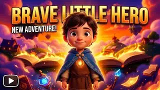 The Brave Little Hero🦸‍♂️ | Inspiring Kids Story About Courage & Kindness | Moral Story for Children