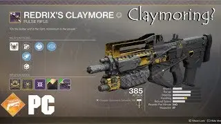 Destiny 2: Redrix's Claymore Full Gameplay (PC)