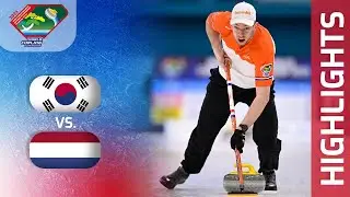 KOREA v NETHERLANDS - Round robin - World Mixed Doubles Curling Championship 2023