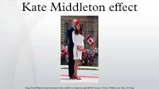 Kate Middleton effect