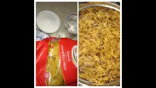 #ArabicSweets #Shariyah #Vermicelli How to make a Shariyah..