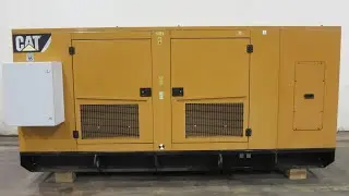 Caterpillar 300 kW diesel generator, CAT C9 EPA Tier 3 engine, 115 Hrs, Yr 2007 - CSDG # 4643