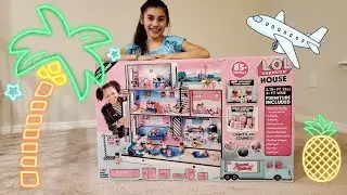 LOL Surprise Doll House|Unboxing/Assembling LOL Surprise House|Grand Tour of LOL Surprise Doll House
