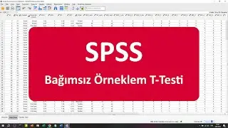 SPSS ile Bağımsız Örneklem T-Testi (Independent-Samples T-Test)