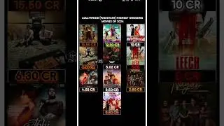 LOLLYWOOD (PAKISTANI) HIGHEST GROSSING MOVIES OF 2024 ll #Pakistan #movie #collection #lollywood